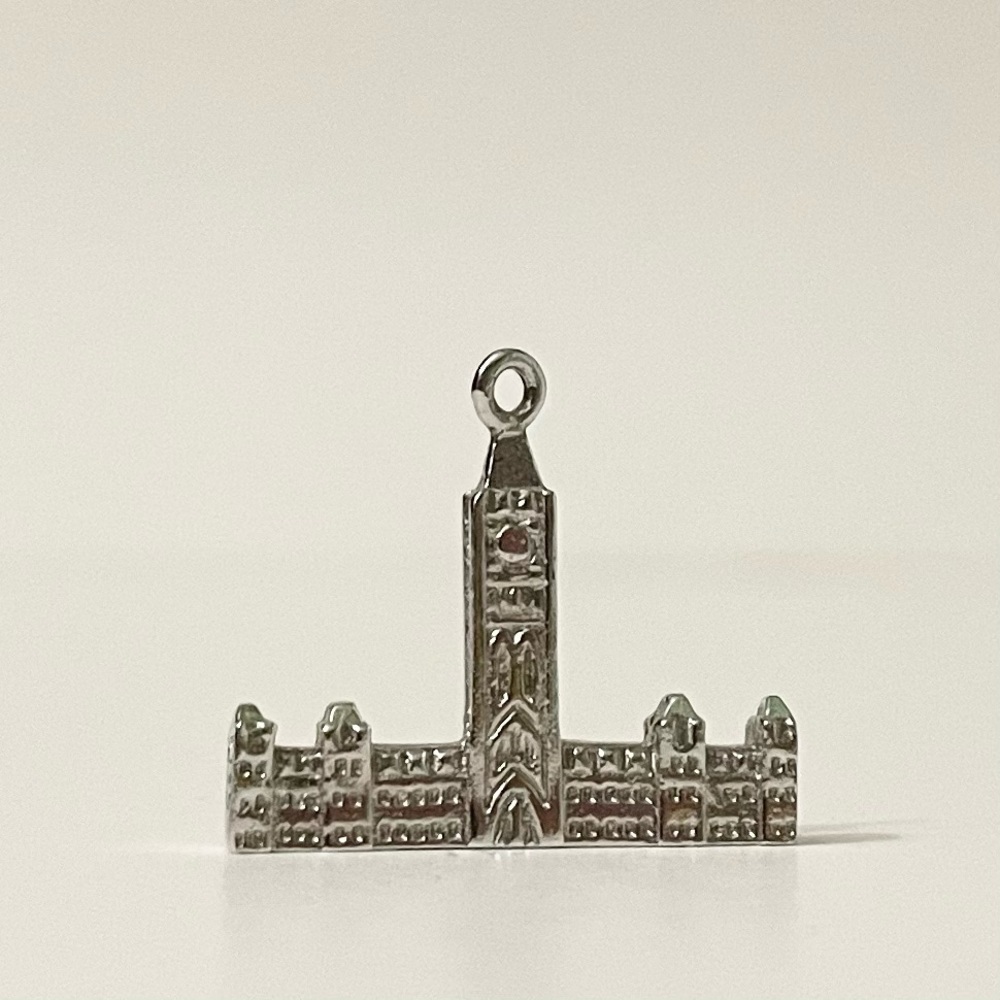 Vintage Sterling Parliament Building Ottawa Canada Charm